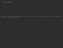 Tablet Screenshot of airline.com